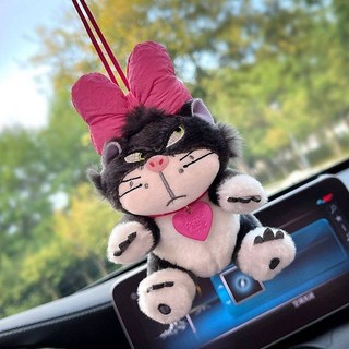 Lucifer Cat Car Pendant Car Pendant Rearview Mirror Car Accessories Decorative Doll Doll Ornaments loHe