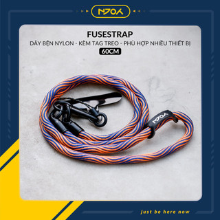 Bộ Dây Đeo Điện Thoại Chất Liệu Nylon Siêu Bền Kèm Tag Treo & Móc Khóa Dài 60cm Njoyshop