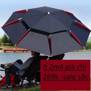Ô câu cá che nắng mưa 2 tầng chống tia UV cao cấp