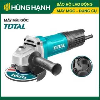 Máy mài góc đĩa mài 125mm TOTAL công suất 900W  1500W, trục chính m14, kèm tay cầm phụ, Chính hãng - Trang bị toàn diện