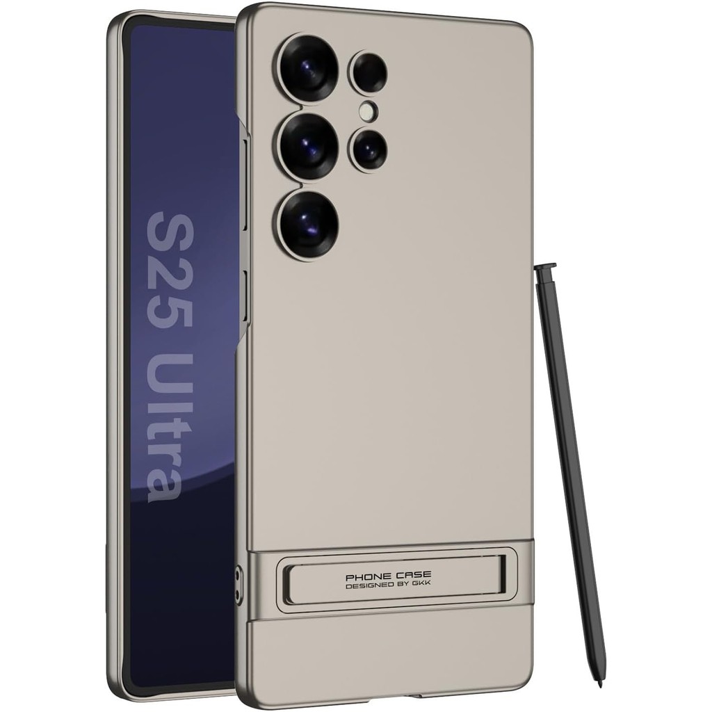 Dành Cho Samsung Galaxy S25 Ultra Ốp Lưng Có Chân Đế, Ốp Lưng Đứng 3 Chiều Mỏng Cho Galaxy S25 Ultra