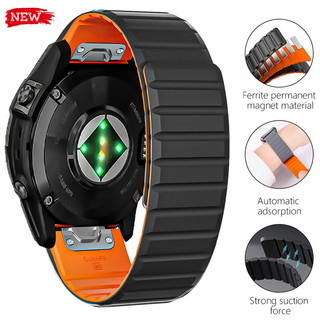 Dây đeo silicon có nam châm 22mm 26mm cho garmin fenix 7x 6x 5x plus 3hr fenix 6 7 955