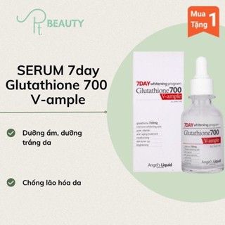 Huyết thanh trắng da 7day Whitening Program Glutathione 700 V-ample