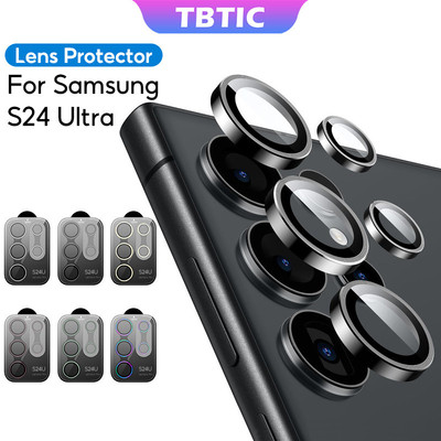 Kính cường lực TBTIC chống sốc và trầy xước cho ống kính camera Samsung S24 Ultra Plus