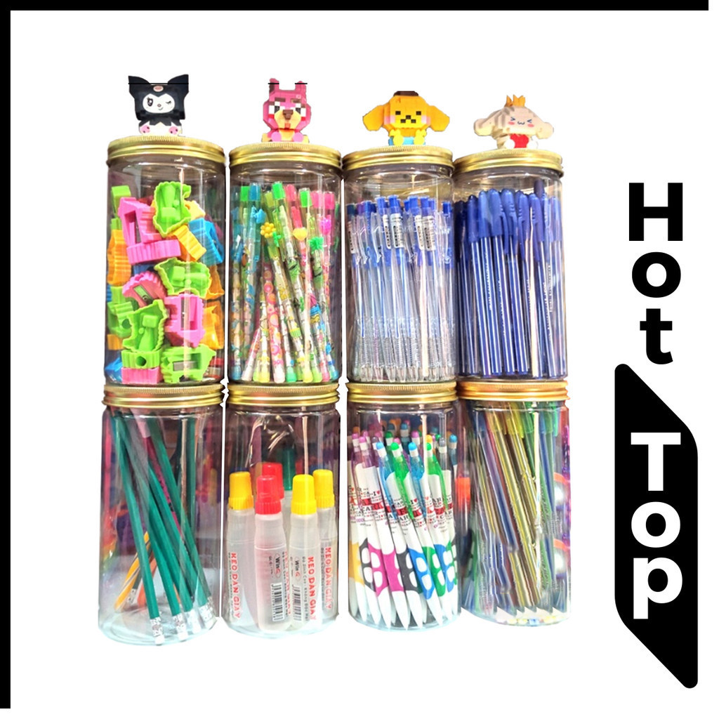 Đồ 1k free ship giá rẻ combo bút viết đồ dùng văn phòng phẩm Hot Top
