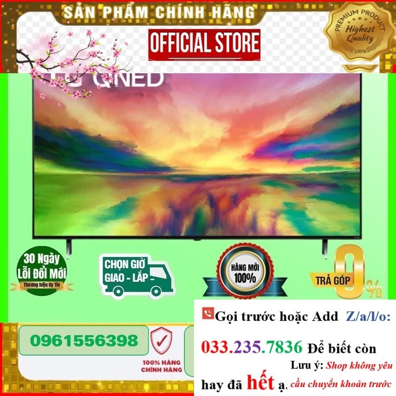 >Sale< 65QNED80SRA  Smart Tivi QNED LG 4K 65 inch 65QNED80SRA