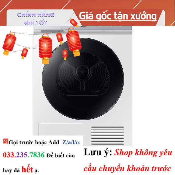 <new> Máy sấy thông minh Bespoke AI™ với Sấy cảm biến AI Dry, 9kg DV90BB9440GHSV