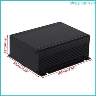 Yin DIY Nhôm Cho Ốp Lưng Dự Án Điện Tử Hộp Nhạc Cụ PCB 100x88x39mm