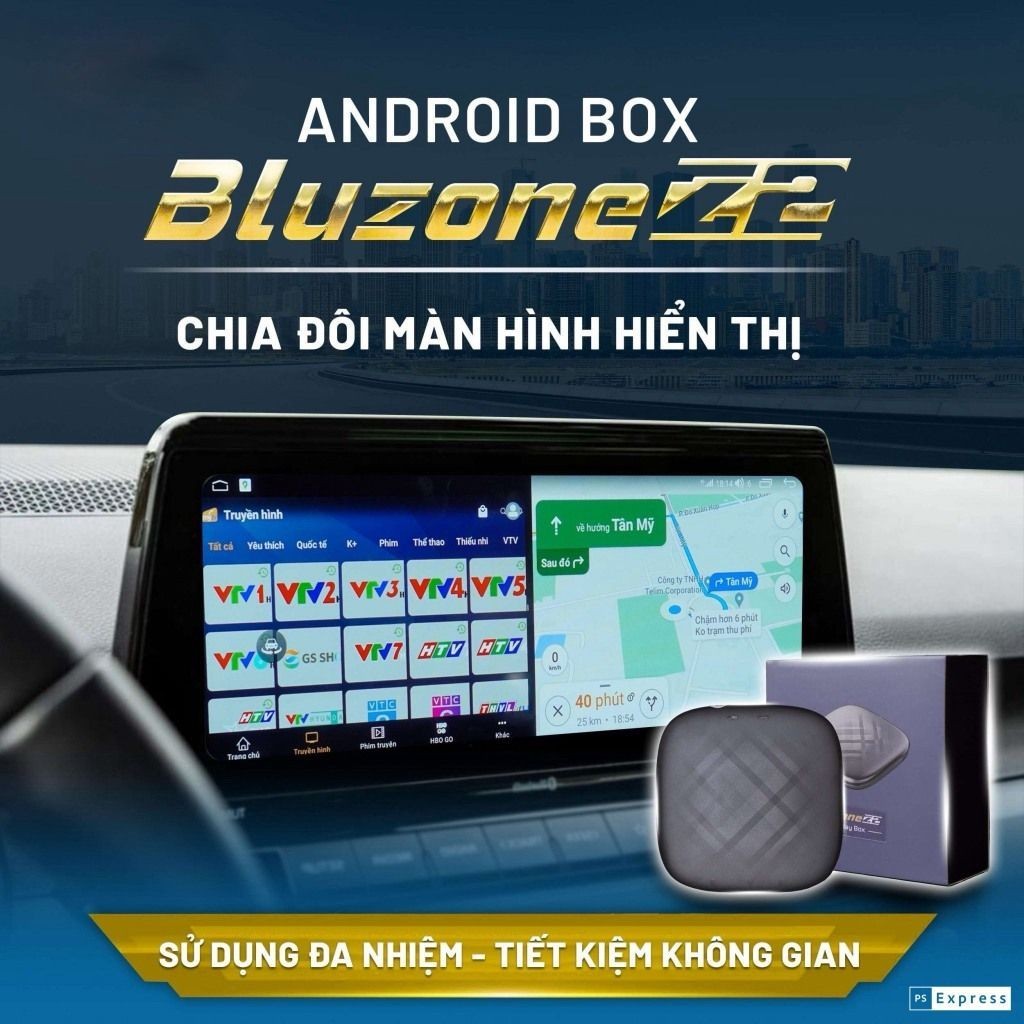 Android Box Ô tô Bluzone Z2