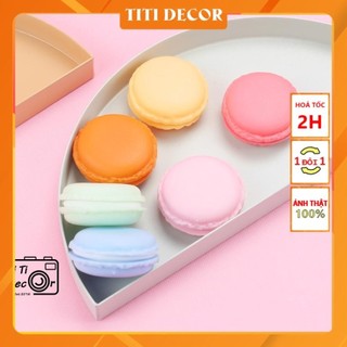 Bánh macaron mô hình trang trí chụp ảnh, decor nhà cửa, cửa hàng