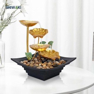 Để bàn thiền nước mini thác nước trong nhà nhỏ thác nước cho văn phòng phòng phòng ngủ phong thủy trang trí