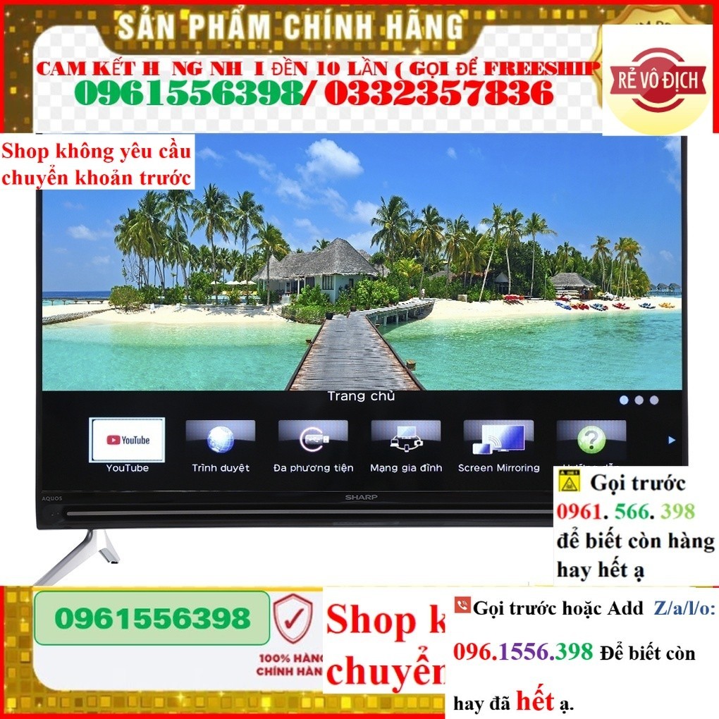 &gt;&gt; Smart Tivi Sharp HD 32 inch LC-32SA4500X .