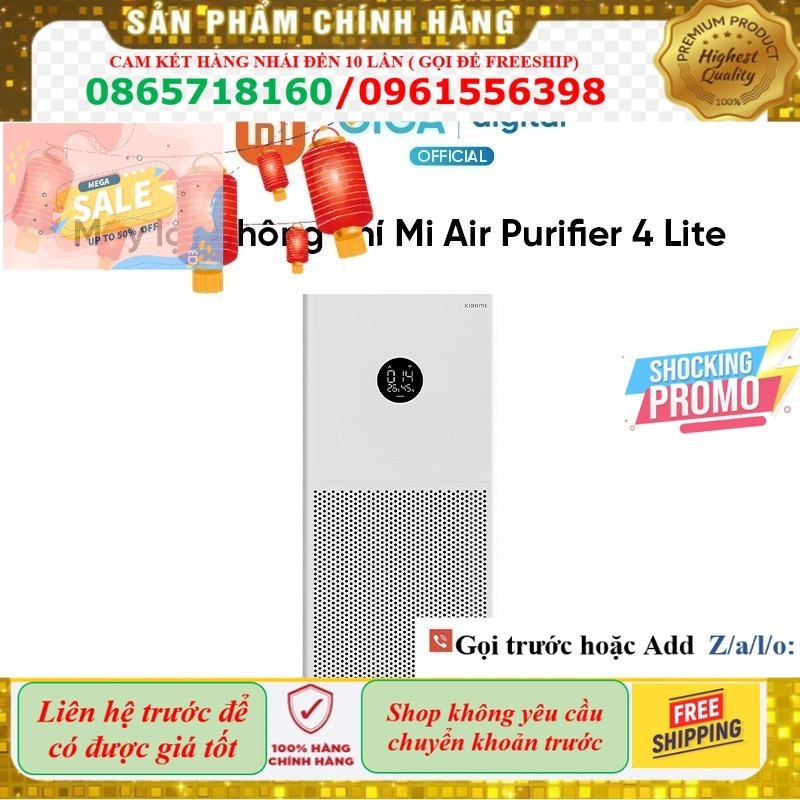 >> Máy Lọc Không Khí Xiaomi Mi Air Purifier 4 Lite/ Gen 4