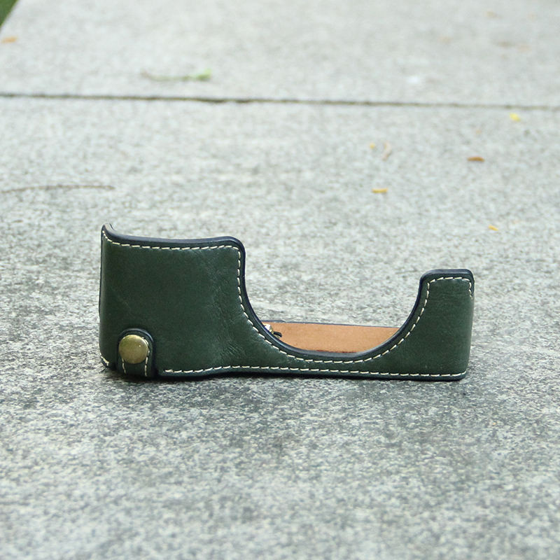 Thích Hợp Cho Ricoh GR2 Bao Da Túi Máy Ảnh Ricoh GR Đế Hoạt Hình GR3X Vỏ Bảo Vệ GRIIIX Thế Hệ Nửa Bộ