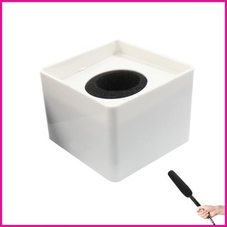 Phỏng vấn mic logo abs phỏng vấn micro logo cờ station di động mic cube cho tin tức phóng viên ktv host press fotvn