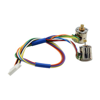 Một bộ micro mini 8mm động cơ bước điện nhỏ 2 pha 4 dây động cơ bước chính xác với đồng gear dây kết nối