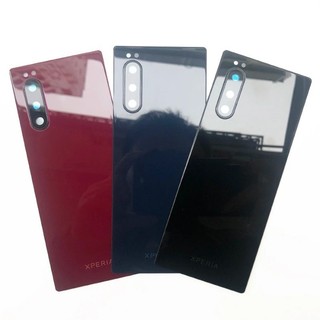 Kính Chính Hãng 100% Cho Sony Xperia 5 Lưng J8210 J8270 J9210 Vỏ Pin Cửa Sau Vỏ Thay Thế Vỏ Vỏ