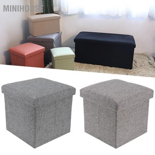 MiniHouse Lưu trữ có thể gập lại Ghế băng ghế dự bị lưu đa chức năng Ottoman nắp đậy