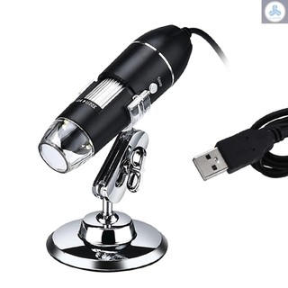 Kính hiển vi kỹ thuật số usb camera phóng đại 1600x 8 đèn led có chân đế tương thích với android windows / xp win 7 8 10 vista linux mac kiểm tra cầm tay cầm tay anew-4.1