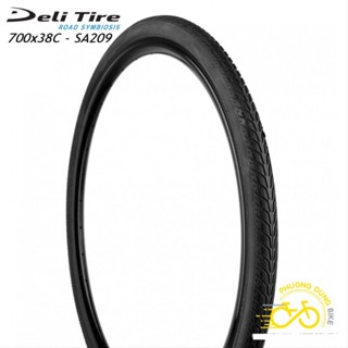 Lốp (Vỏ) xe đạp Deli Tire SA209 700x38C - 1 Cái