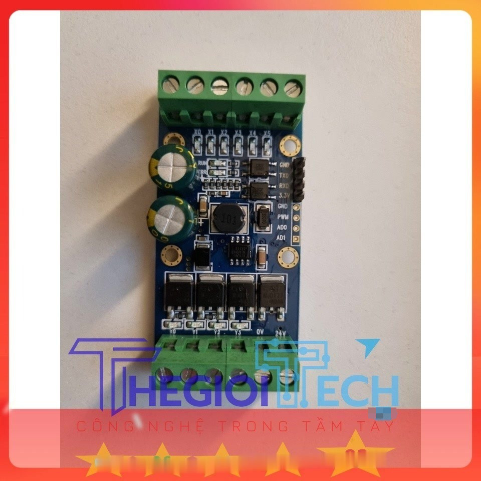 Bo Mạch Điều Khiển PLC Mini Mitsubishi FX2N-10MT | FX1N-10MT | FX3U | Dễ Lập Trình + Tặng Code Mẫu C