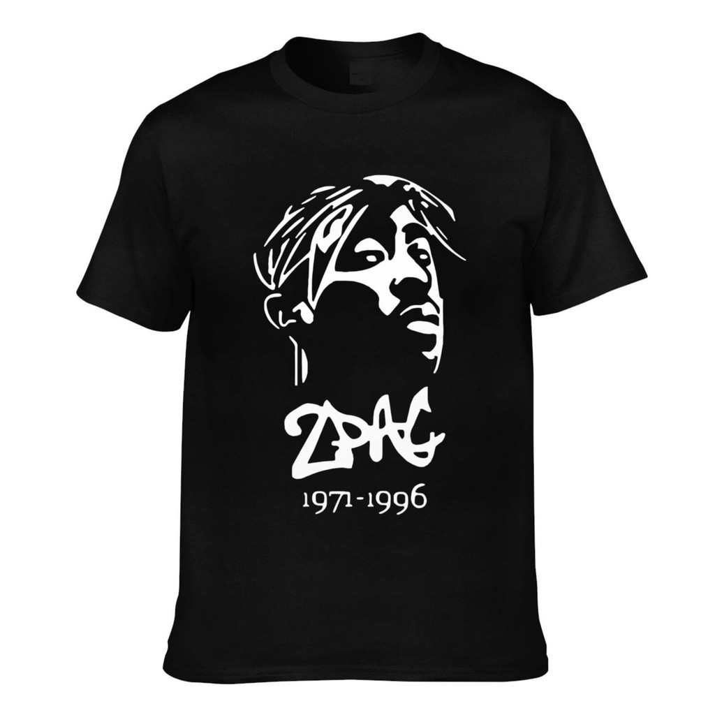 Áo thun nam Thug Life Tupac 2Pac Hip Hop Rap Rock