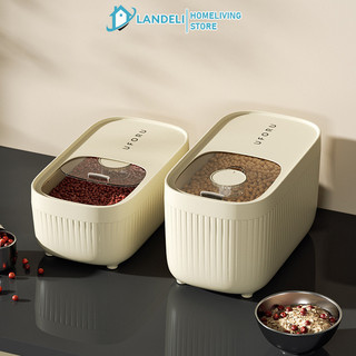 Thùng đựng gạo / ngũ cốc / ngũ cốc chống côn trùng chống ẩm tiện dụng cho gia đình
