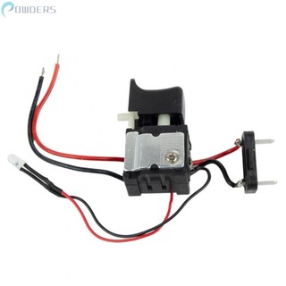 ⭐ READY STOCK ⭐-NEW-Brand New Trigger Switch With Small Light Workshop Equipment 7.2 V - 24 V【POWDERS-VN】