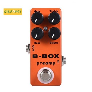 Mosky B-Box Đàn Guitar Điện Preamp Overdrive Effect Pedal Full Metal Shell True Bypass