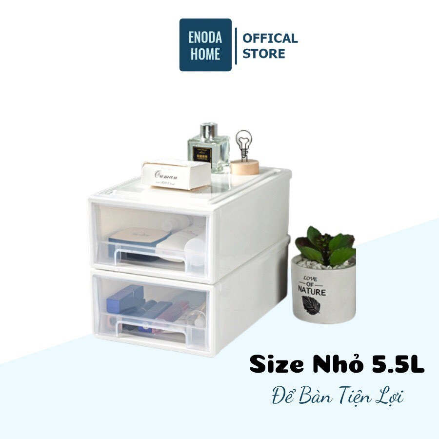 Hộp Ngăn Kéo Để Bàn Enoda Home Đựng Đồ Dùng Siêu Tiện Lơi, Xếp Chống Chắc Chắn Q006 | BigBuy360 - bigbuy360.vn