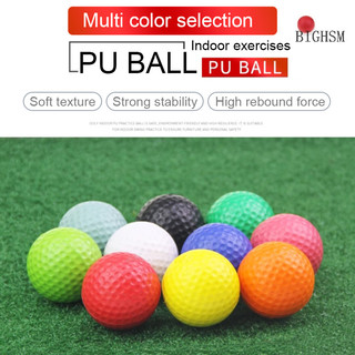 Bighsm 42Mm Hỗn Hợp Màu Pu Bọt Biển Chắc Chắn Bóng Mềm Trong Nhà Golf Thực Hành Bóng Đồ Chơi Bóng SKK