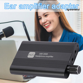 Igreenleafdzx Tai Nghe Amp Adapter HiFi Stereo Âm Thanh Có Thể Sạc Lại Điều Chỉnh Âm Lượng Giao Diện 3.5mm Giảm