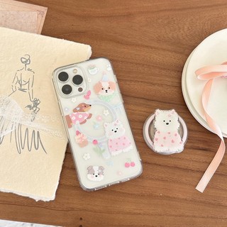 Ốp lưng cứng trong suốt Tương thích với iPhone 12 12Pro 12ProMax 13 13Pro 13ProMax 14 14Pro 14ProMax 15 15Pro 15ProMax Huadu Gaoxi Di Pattern Magnet Case