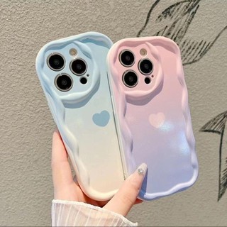 Ốp Cho Iphone 11 12 13 14 15 Pro Max 6 6S 7 8 Plus X XS Max XR SE 2022 12 Vỏ Điện Thoại Di Động Mini Sóng Xoăn Trái Tim Tình Yêu Vỏ Silicon Mềm TPU Chống Sốc Nghệ Thuật