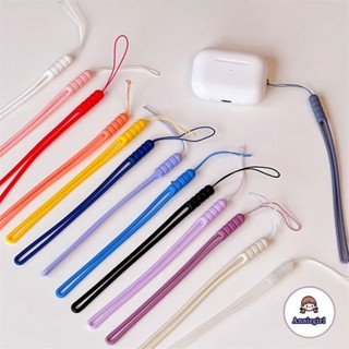 Dây đeo cổ tay màu kẹo dài 1M tiện dụng cho điện thoại/móc khóa/camera/thẻ ID/USB