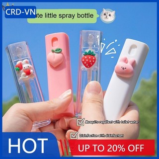 Bình xịt hoạt hình dễ thương chai khử trùng cồn đóng chai Bình xịt nhỏ MM YKCRD