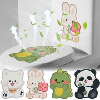 Miếng dán khử mùi nhà vệ sinh động vật - Miếng dán vệ sinh hương thơm - Miếng dán khử mùi nhà vệ sinh - Nhãn dán làm mát không khí - Bánh ngọt thơm tự dính - Trang trí nhà vệ sinh phòng tắm