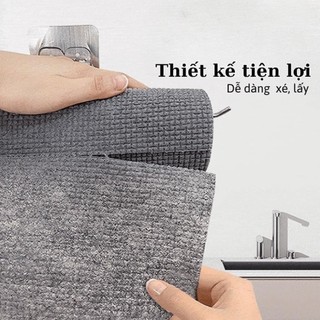 (Bán buôn-chuyên sỉ) Cuộn Khăn Lau Bếp Than Đen