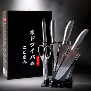 Bộ dao nhật 6 món nhà bếp japan - bộ dao nhà ăn 6 món inox cao cấp - d1