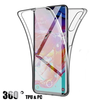 Ốp điện thoại Silicon Trong Suốt 360 Full Cho Samsung Galaxy A31 A41 A51 A71 4G A21S A05 A05S Ốp điện thoại Cứng