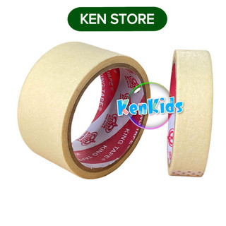Băng keo giấy 2f4 / 5f loại dày 1 cuộn ken store