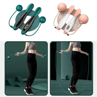 Đếm nhảy dây bóng thép pvc nhảy dây tập thể dục có thể điều chỉnh dây nhảy không dây tập gym tập thể dục thiết bị thể thao tại nhà