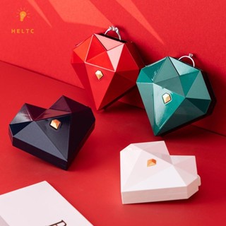 [Trn] Hộp Nhẫn Kim Cương Hình Trái Tim Tự Động Đề Nghị Bật Lên Hộp Nhẫn Bất Ngờ Hộp Bảo Quản Trang Sức Cho Bé Gái Cưới Quà Tặng Giáng Sinh [VN]