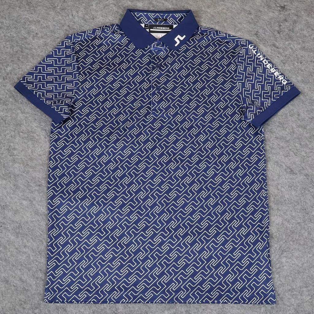 2025JL Golf Jersey Quần Áo Golf Nam Tay Ngắn Co Giãn Thể Thao Thoáng Khí Nhanh Khô Áo Thun Golf