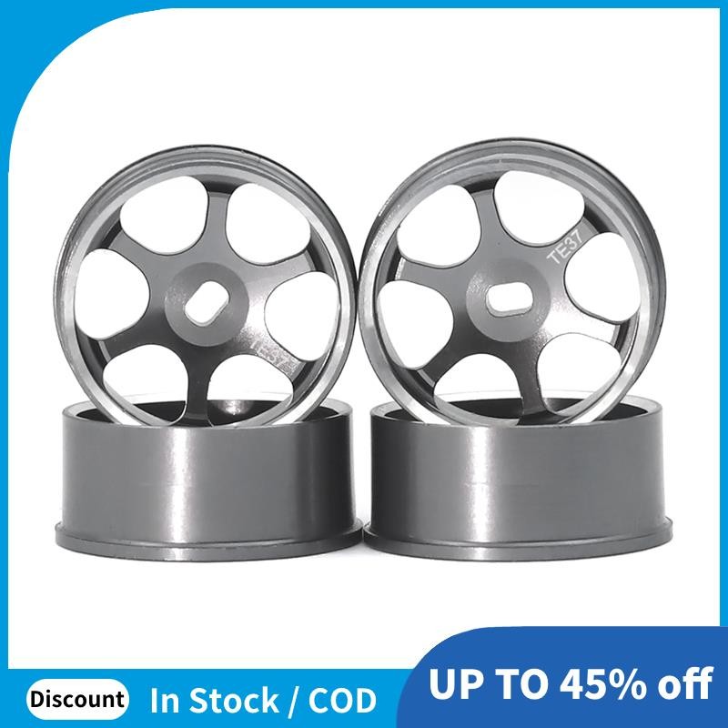 4 RC Xe Trôi Lốp Kim Loại Bánh Xe Hub Cho 1 / 28 MINI-Z MINI-Q GLA IW04 RC Xe Nâng Cấp Phần