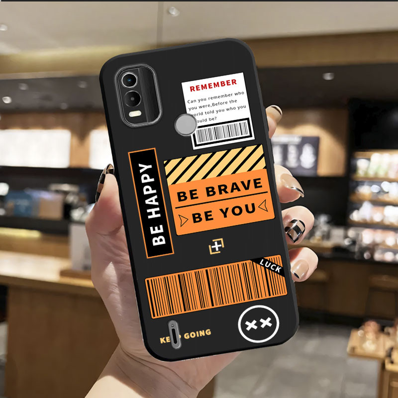 Ốp Lưng Cho Nokia C21 Plus C31 C30 Ốp Lưng Thời Trang Mới Hoạt Hình Vật Silicon Mềm Chống Sốc Cho No