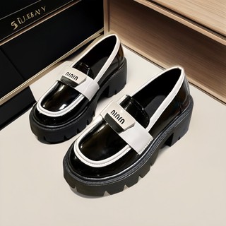 Giày Oxford nữ da cao cấp độn đế (Form to)