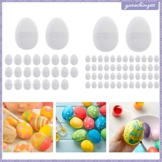 White Easter Eggs to Decorate Fillable Easter Eggs for Shops Farmhouse Cafe