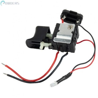 ⭐ READY STOCK ⭐-NEW-Brand New Trigger Switch With Small Light Workshop Equipment 7.2 V - 24 V【POWDERS-VN】