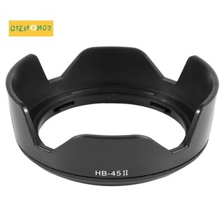 Lens hood camera hb-45 ii bayonet lens hood cho nikon af-s dx nikkor 18-55mm f / 3.5-5.6g vr đen